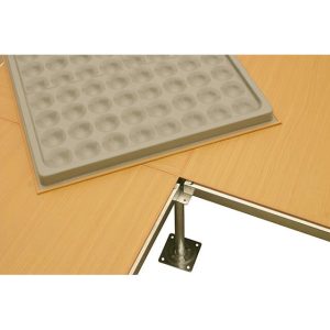 Nature Wood Covered Steel Cementitious Raised Access Flooring (2)