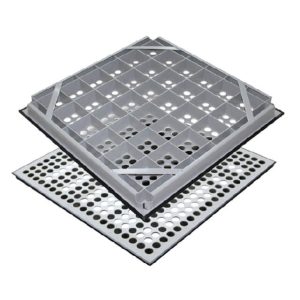 40~50% Ventilation Steel Perforated Raised Access Flooring (1)